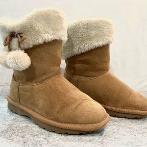 Thereabouts Girls Annaze Flat Heel Winter Boots Size 12.